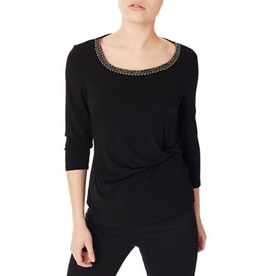 Precis Embellished Jersey Top